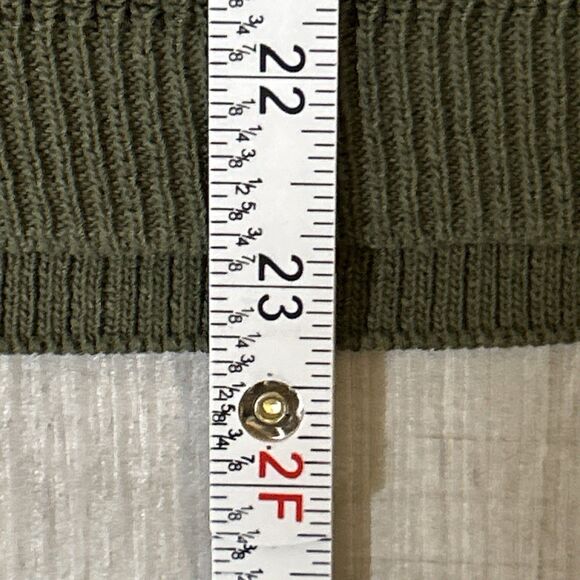 NWT Time & Tru Women’s Sweater Tank Top Green Knit Sleeveless Shirt Size XL 16-1 - Picture 13 of 16